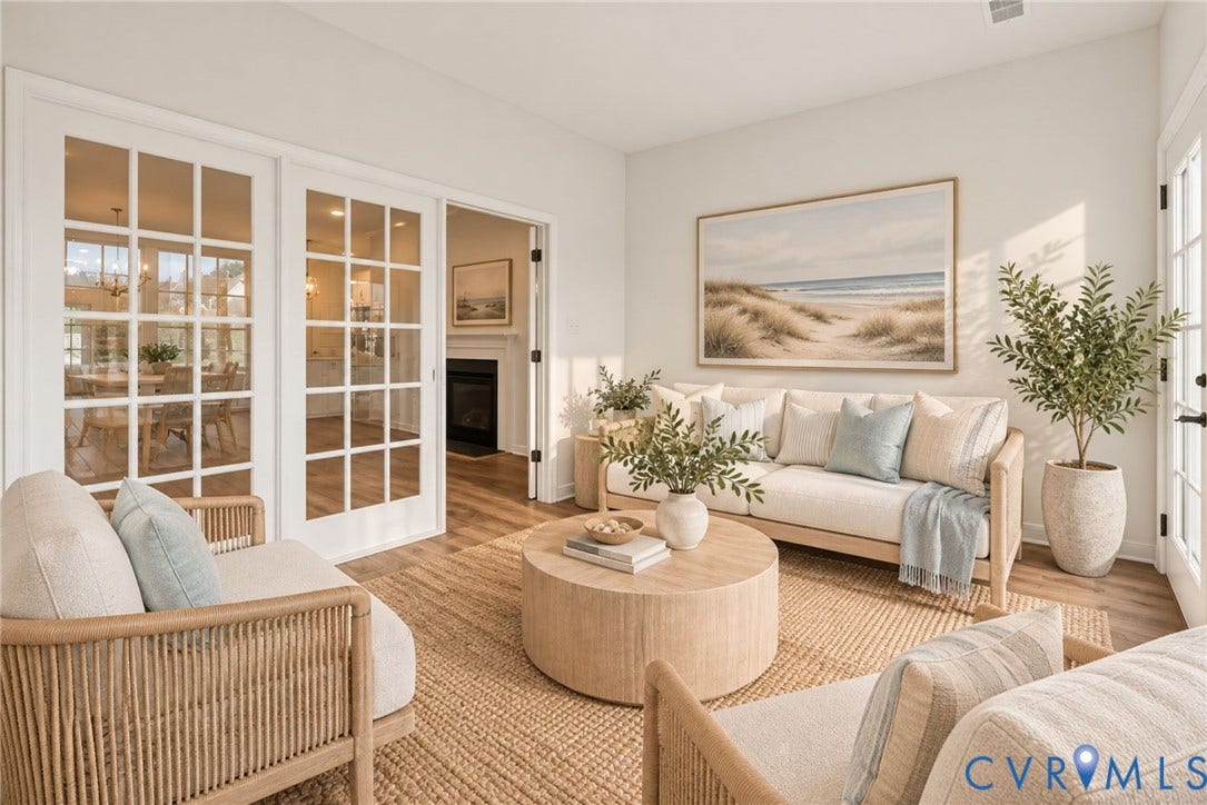 Virtually Staged Sunroom