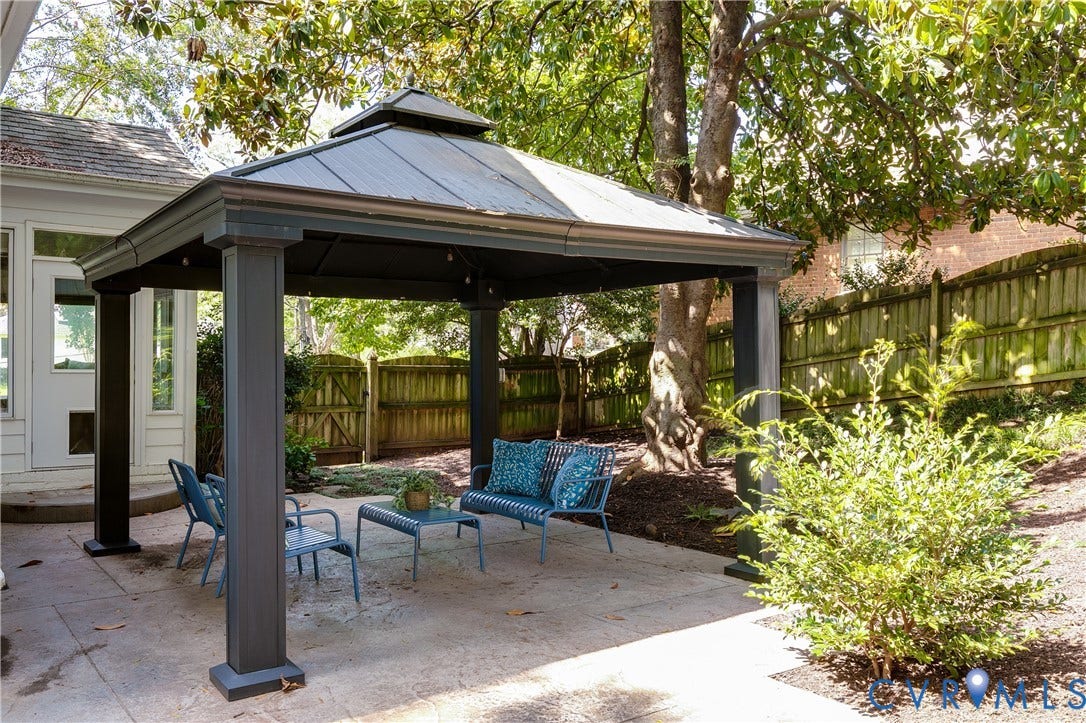 203 W Hillcrest Avenue, South Of Cary, Richmond, VA 23226 Outdoor gazebo area