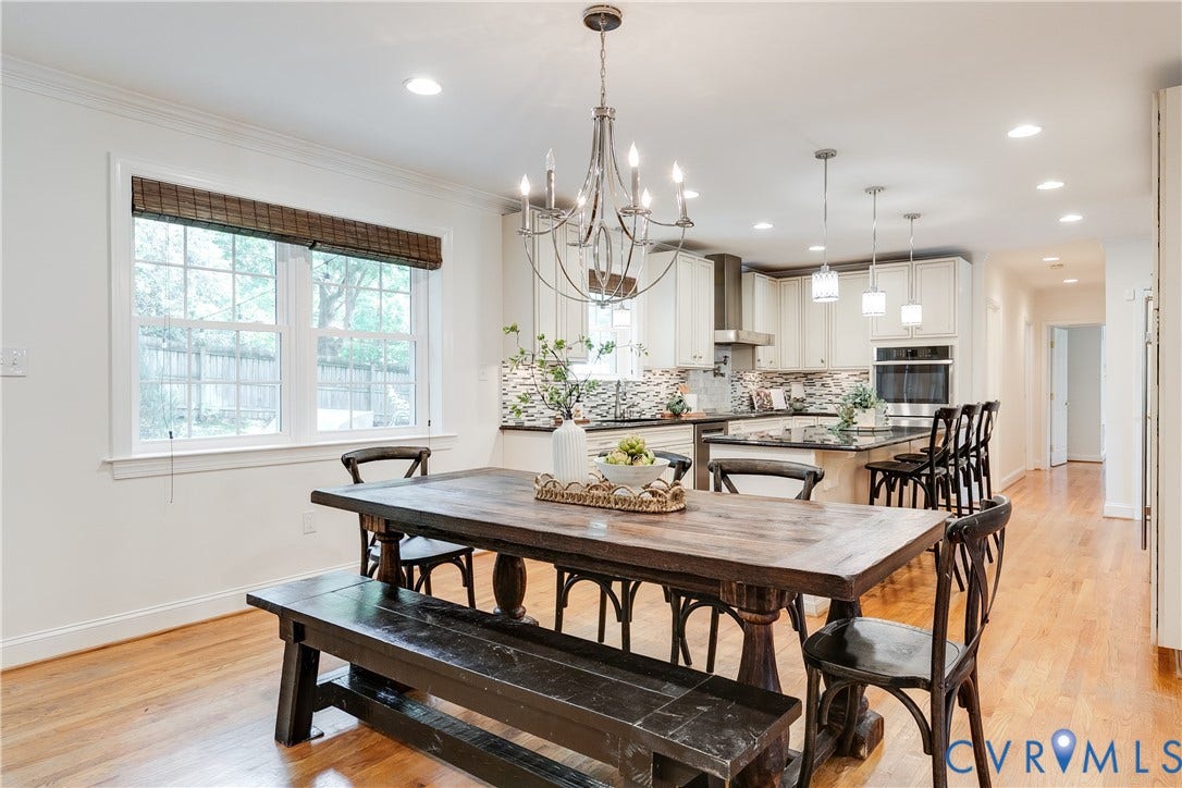 203 W Hillcrest Avenue, South Of Cary, Richmond, VA 23226 Casual dining area