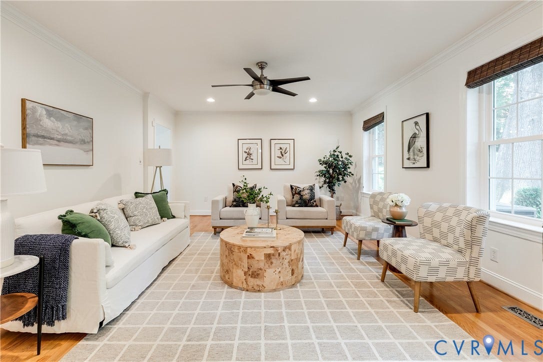 203 W Hillcrest Avenue, South Of Cary, Richmond, VA 23226 Open concept Living area