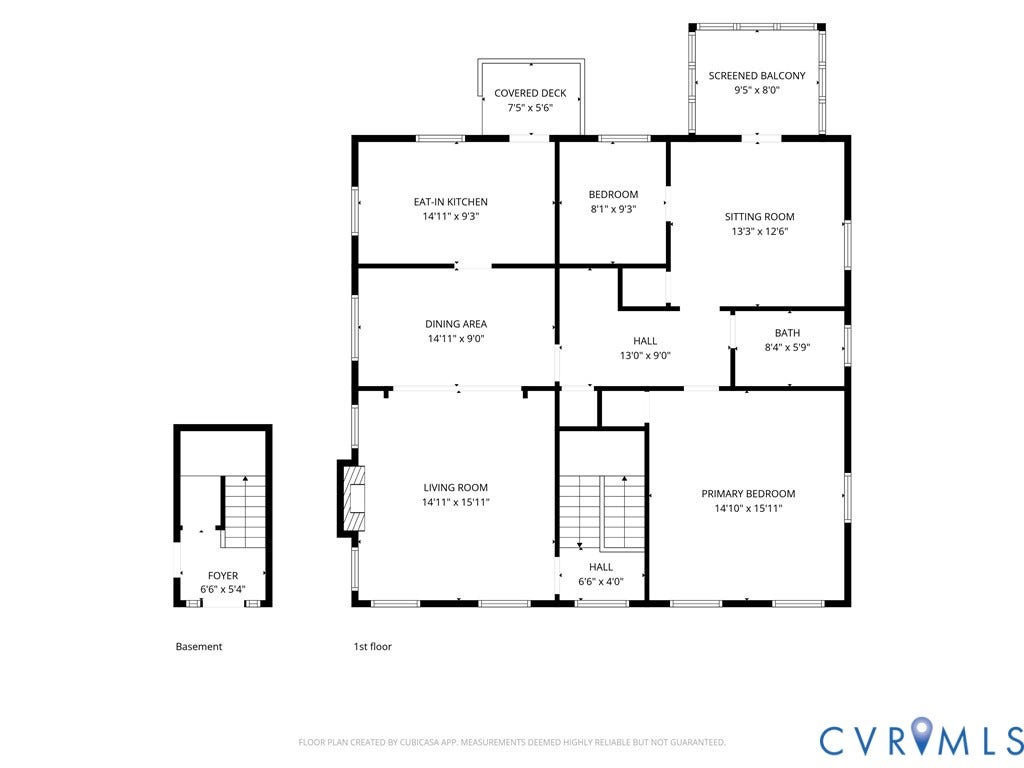 4207 W Grace Street, Sauer's Gardens, Richmond, VA 23230 Floor plan