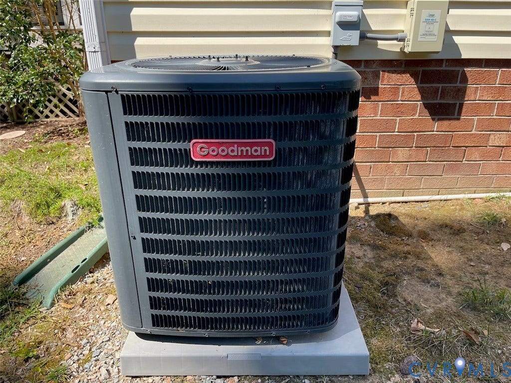8018 Hillcreek Drive, Bayhill Pointe, Midlothian, VA 23112 Air condition unit