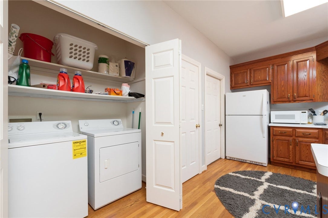 4280 Hadensville Farm Road, Hadensville Farms, Mineral, VA 23117 Apartment Laundry closet