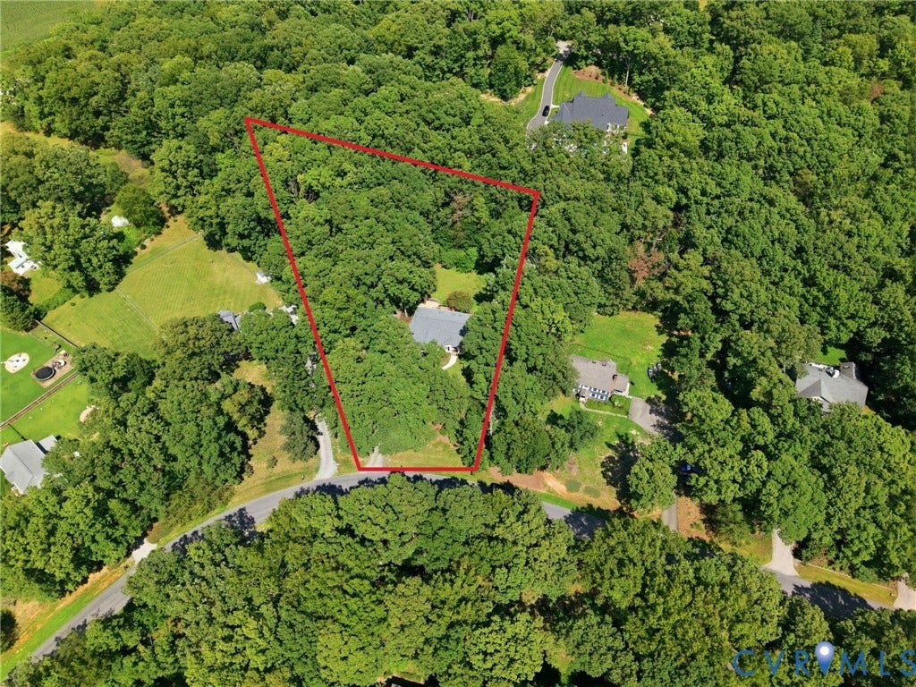 3296 Sherwood Ridge Way, Powhatan, VA 23139 Approximate property lines 1.61 acres