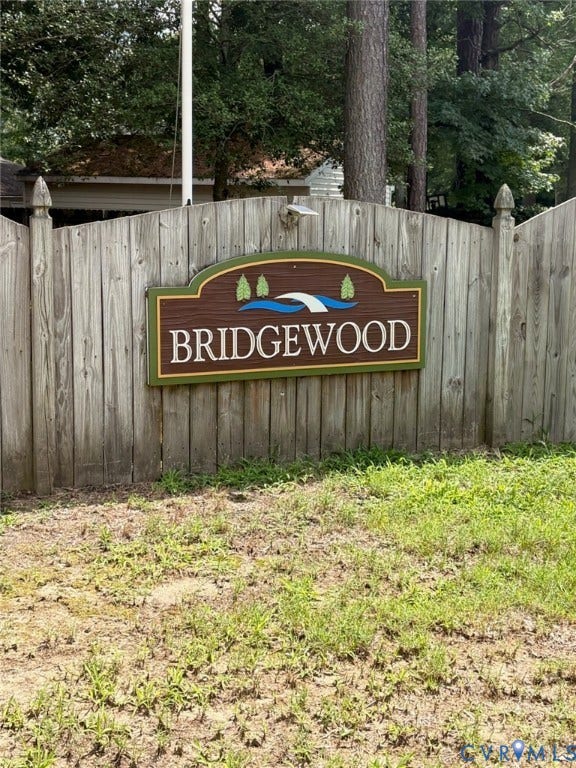 4900 Cord Court, Bridgewood, Glen Allen, VA 23060 entrance sign