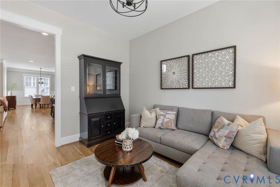 7237 Bonallack Bend, Carlton Ridge, Moseley, VA 23120 Den, breakfast room, play room . . Multi use room tucked in off the kitchen and family room