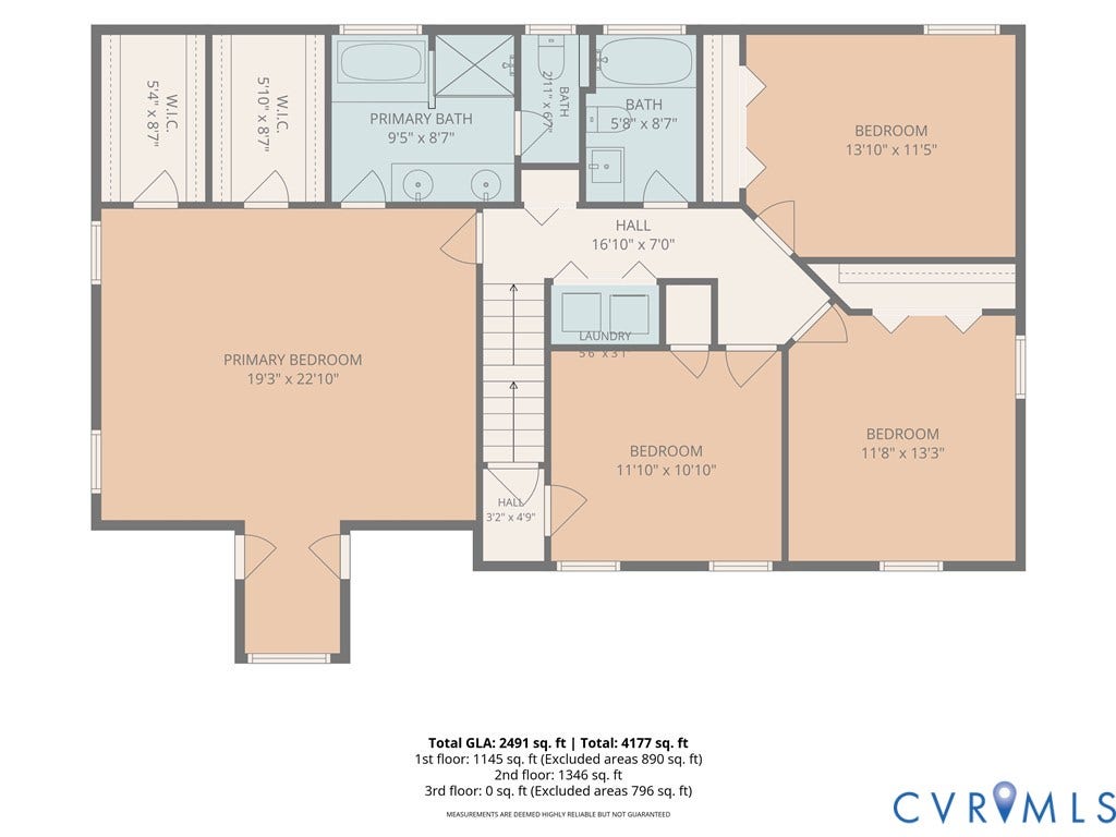 10620 Correnty Drive, Henrico, VA 23059 Floor plan