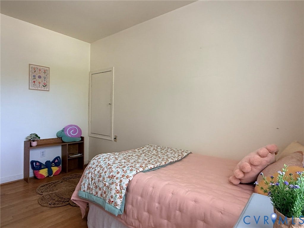 6401 Lythgoe Avenue, North Chesterfield, VA 23234 Wood-finish flooring with white walls