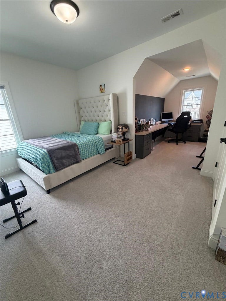 4516 Bacova Club Court, Glen Allen, VA 23059 Recessed lighting, arched doorway, and soft carpet flooring