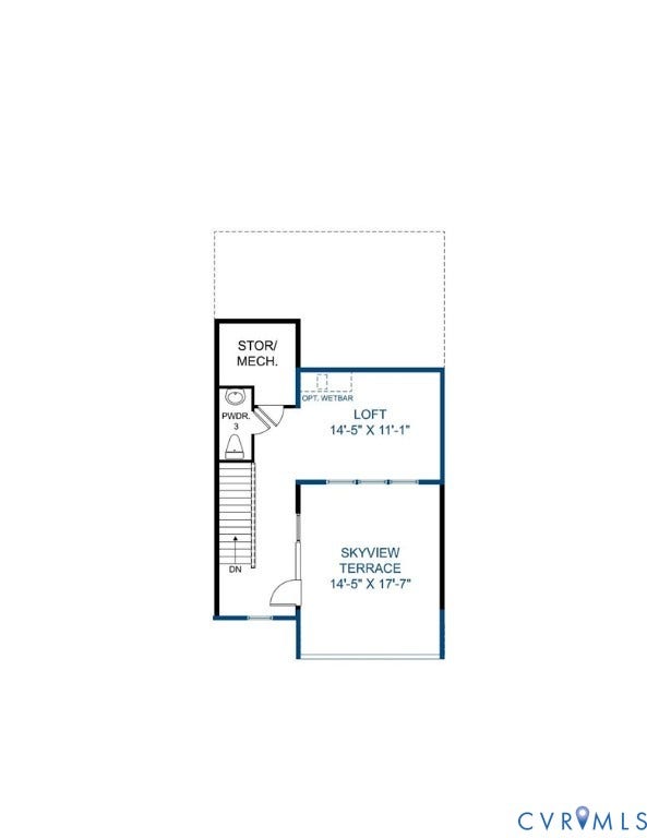 16029 Aspect Way, Midlothian, VA 23113 Rooftop Terrace