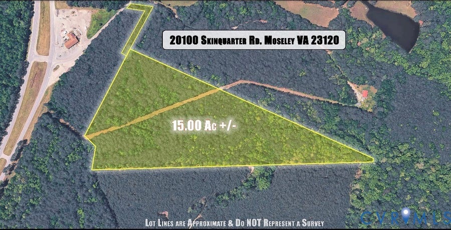 Property photo for 20100 Skinquarter Road, Moseley, VA