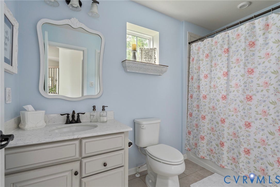 11612 Rolling Leaf Lane, Emerson Mill, Glen Allen, VA 23059 1st floor bathroom with private entrance from bedroom and entrance from hall