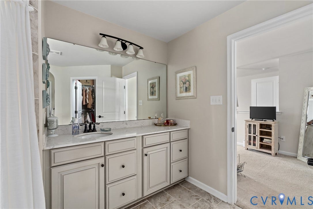 11612 Rolling Leaf Lane, Emerson Mill, Glen Allen, VA 23059 Second closet entrance inside the bathroom