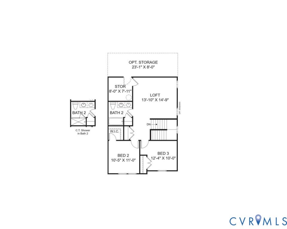 18776 Palisades Cove Trail, Palisades Cove, Moseley, VA 23120 Second Floor
