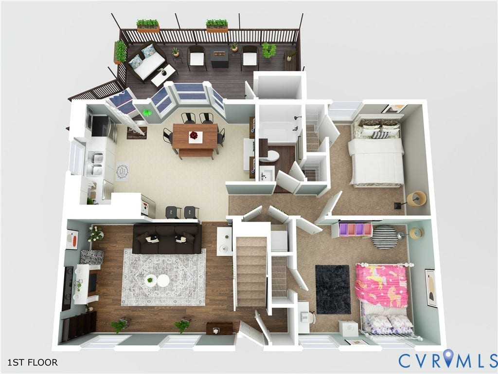 7306 Native Dancer Drive, Midlothian, VA 23112 Floor plan