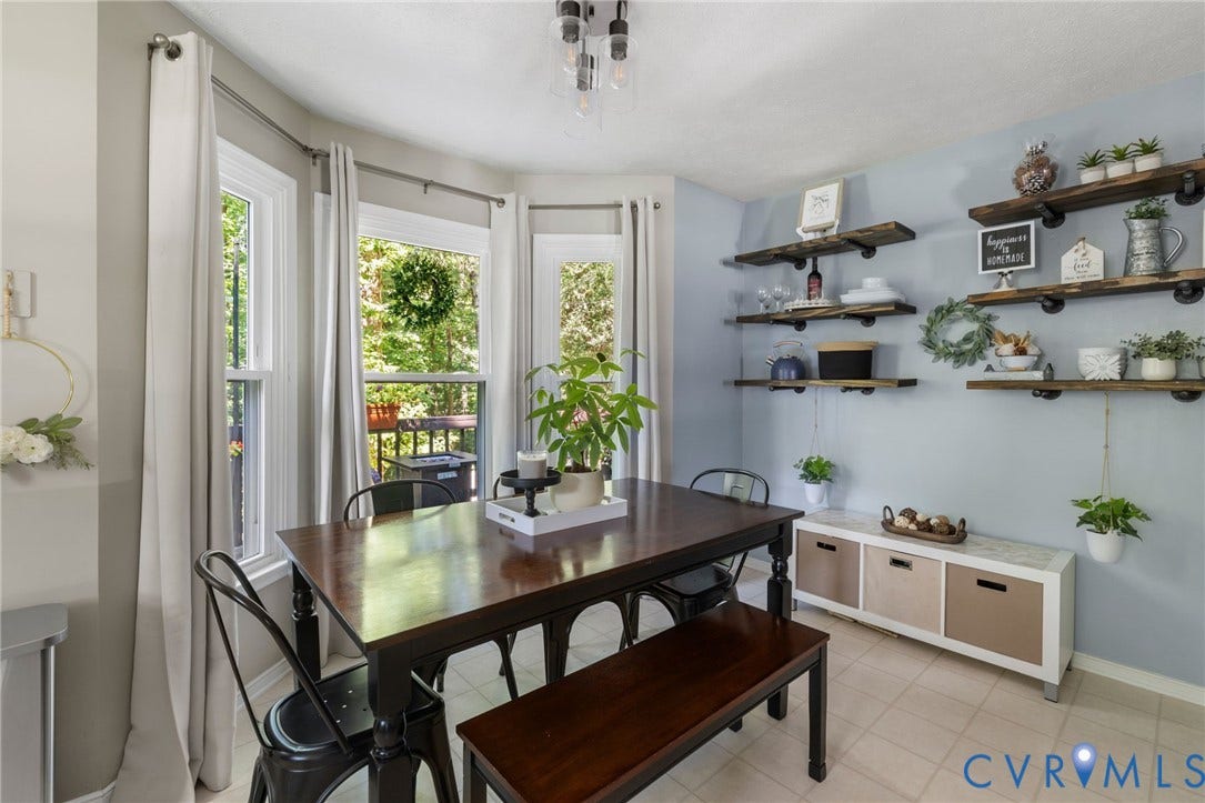 7306 Native Dancer Drive, Midlothian, VA 23112 Bay window with multiple panes and white trim