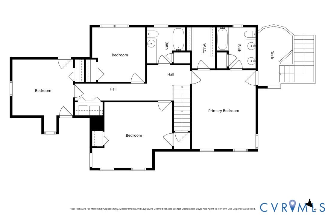 2nd Level Floor plan