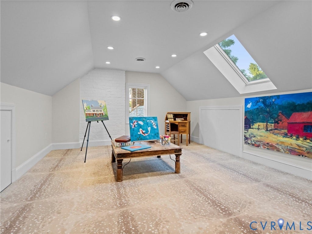 1 Greenway Lane, Hampton Gardens, Richmond, VA 23226 3rd floor recreation room or office