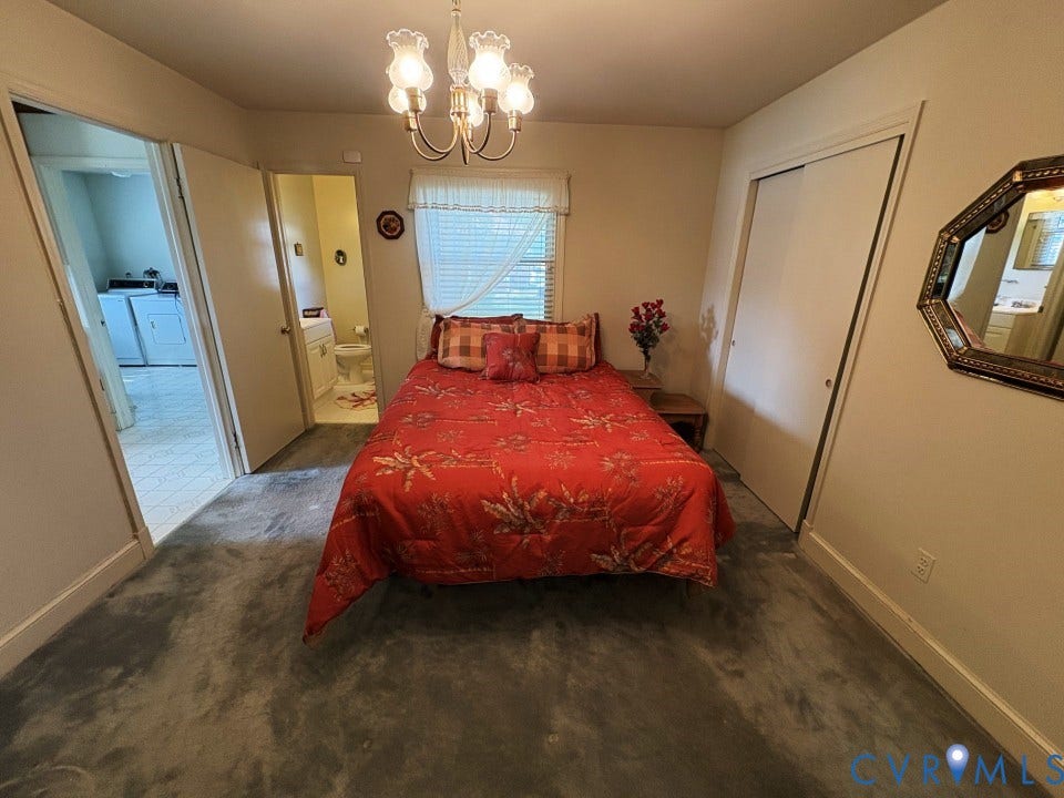 1004 Wilaka Lane, Richmond, VA 23227 Bedroom 1 opens to Kitchen.