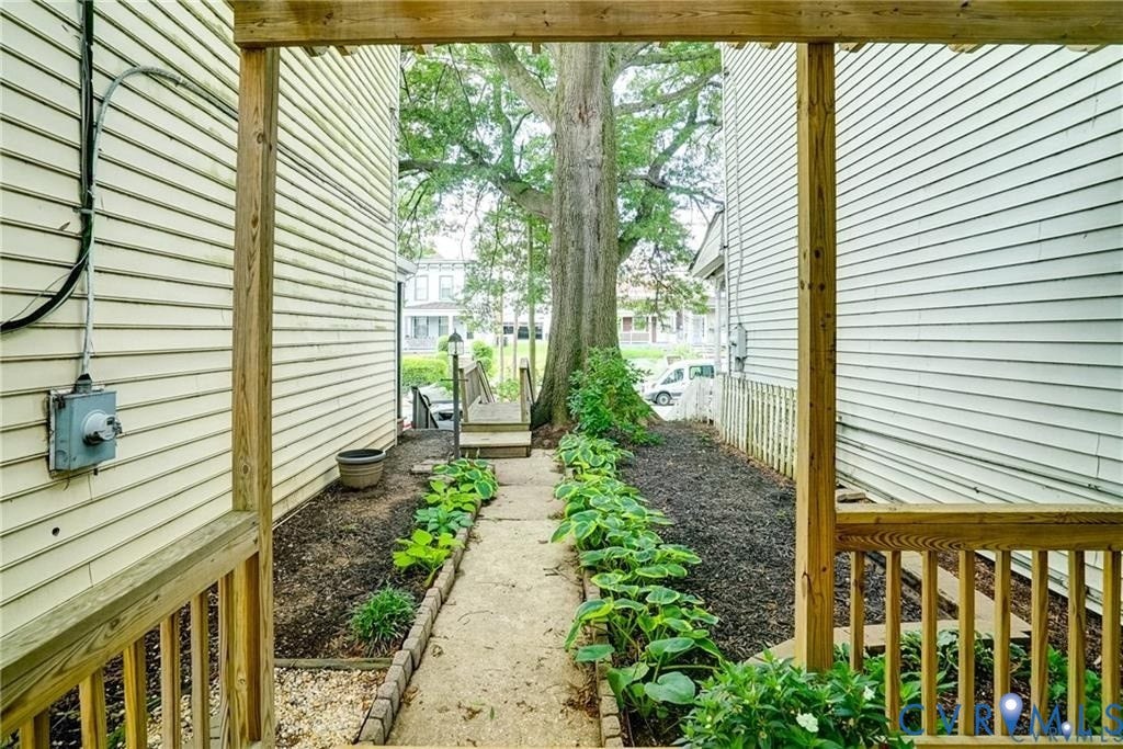 1410 W Clay Street, Richmond, VA 23220 View of yard featuring a garden