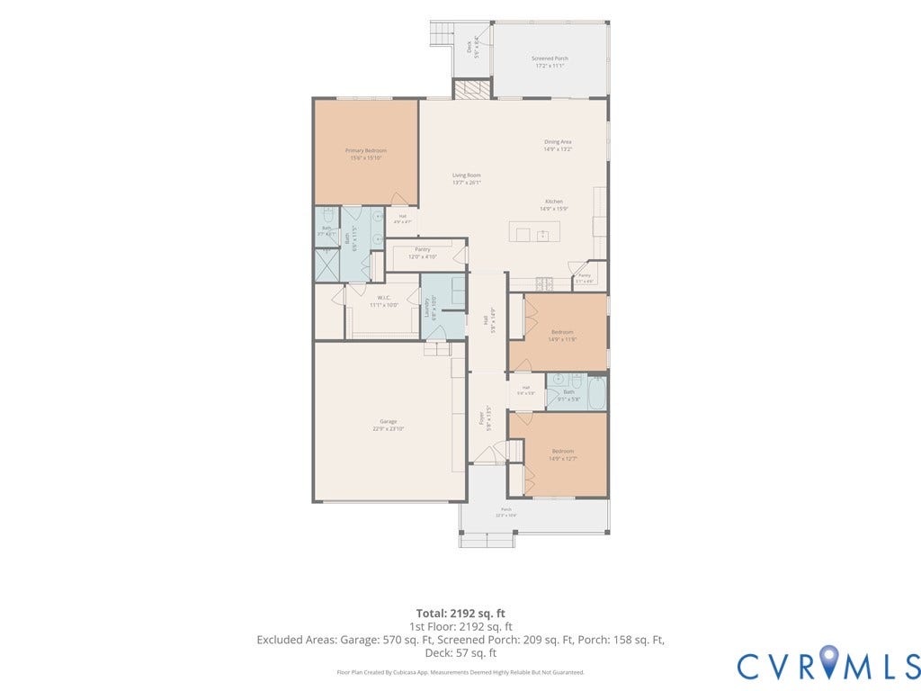 7437 Aldeby Street, Glen Allen, VA 23059 Floor plan