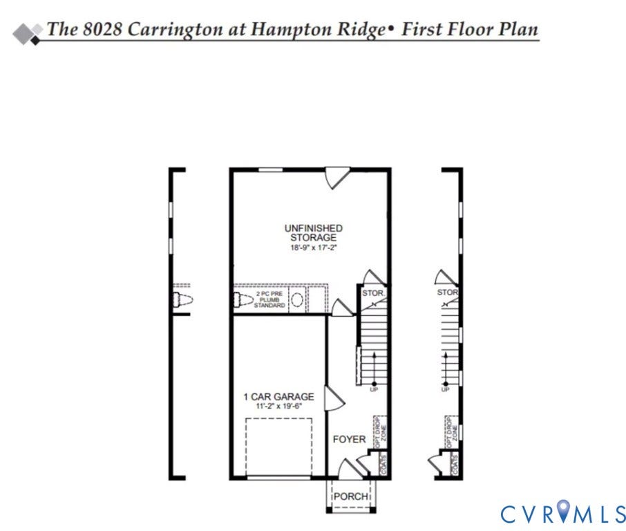 16306 Alexandria Court, Hampton Ridge At Hampton Park, Moseley, VA 23832 First Floor