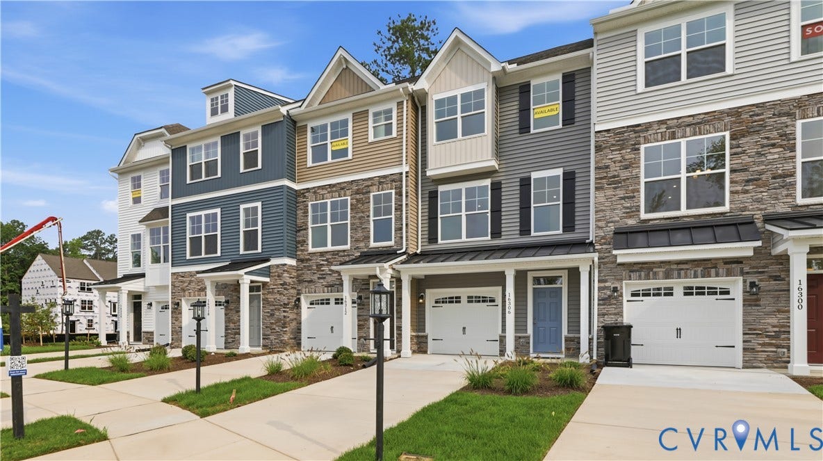 16306 Alexandria Court, Hampton Ridge At Hampton Park, Moseley, VA 23832 This home is MOVE-IN READY! The photo represents the actual home.