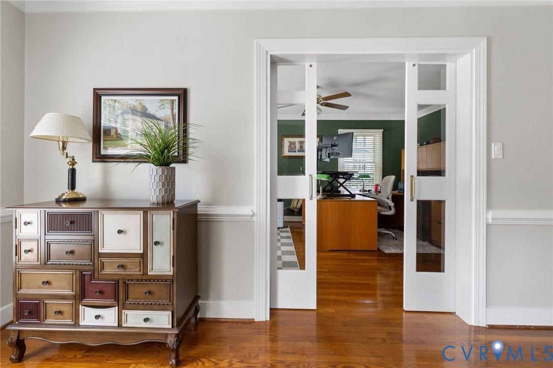 Foyer entry to Office