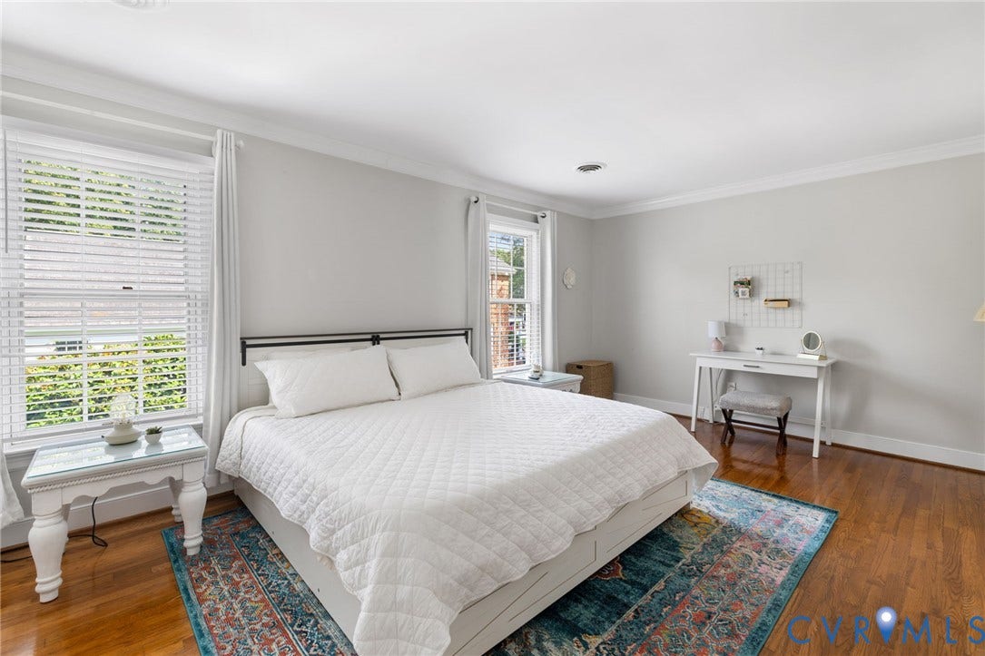Hardwood-style flooring throughout