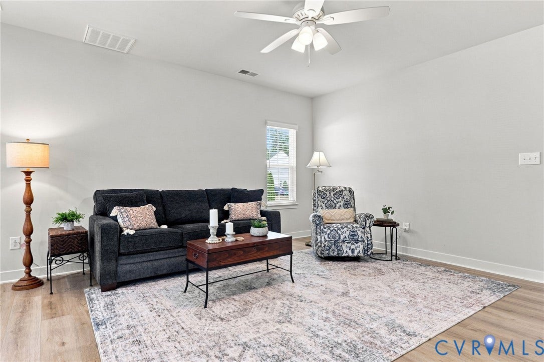 10877 Genito Square Drive, Midlothian, VA 23112 spacious Living Room