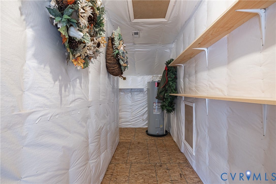 Conditioned 2nd floor storage