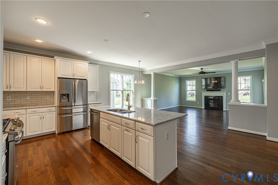 View into Family Room