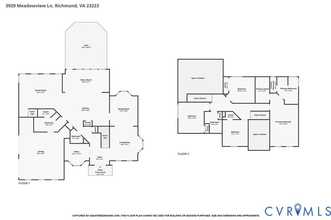 3929 Meadowview Lane, Richmond, VA 23223 Floor plan