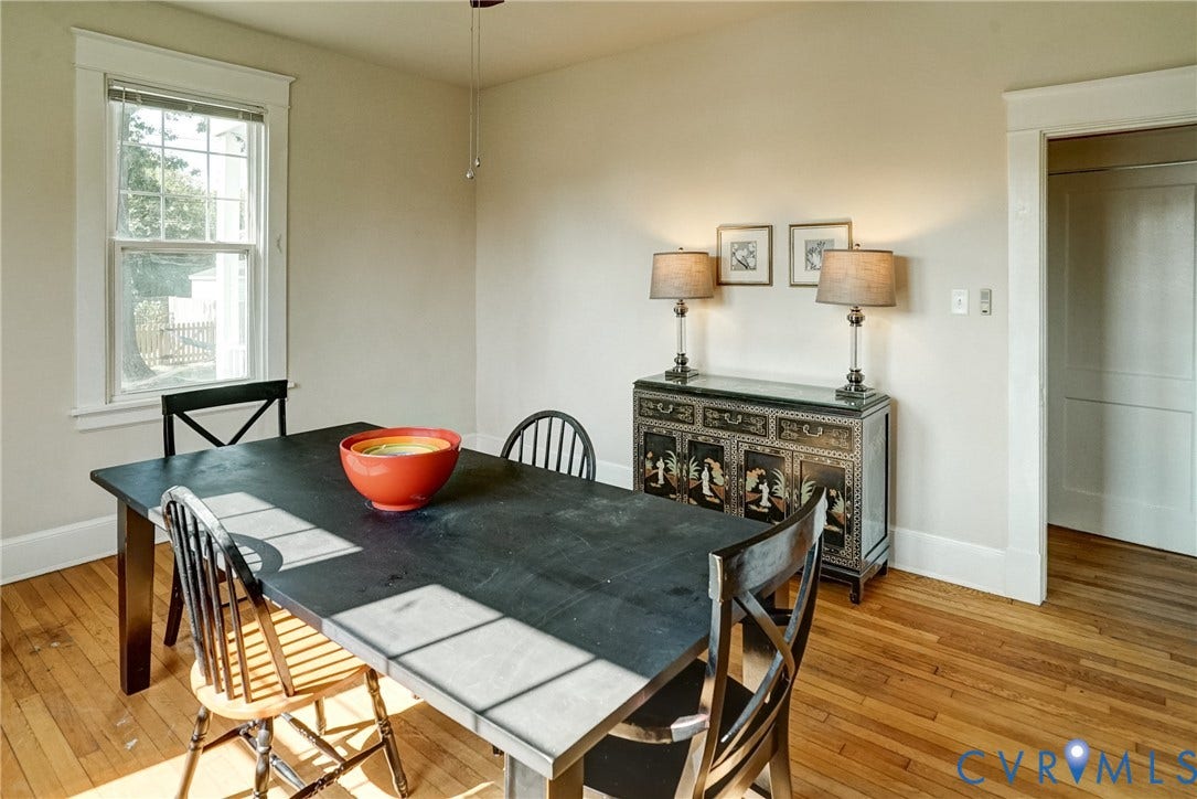 801 Edge Hill Road, Battery Court, Richmond, VA 23222 Hardwood flooring and tons of natural light