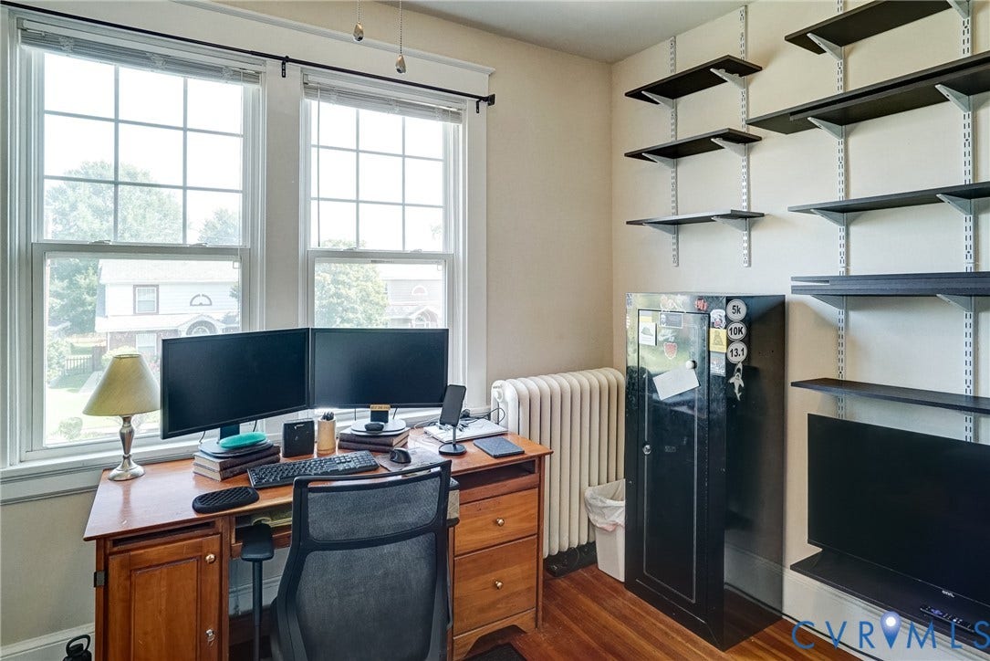 801 Edge Hill Road, Battery Court, Richmond, VA 23222 Bedroom #2 - currently used as office