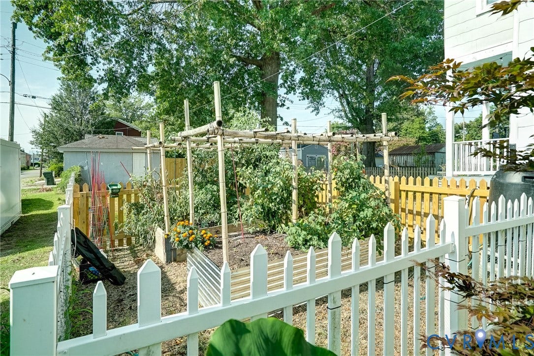 801 Edge Hill Road, Battery Court, Richmond, VA 23222 Garden area
