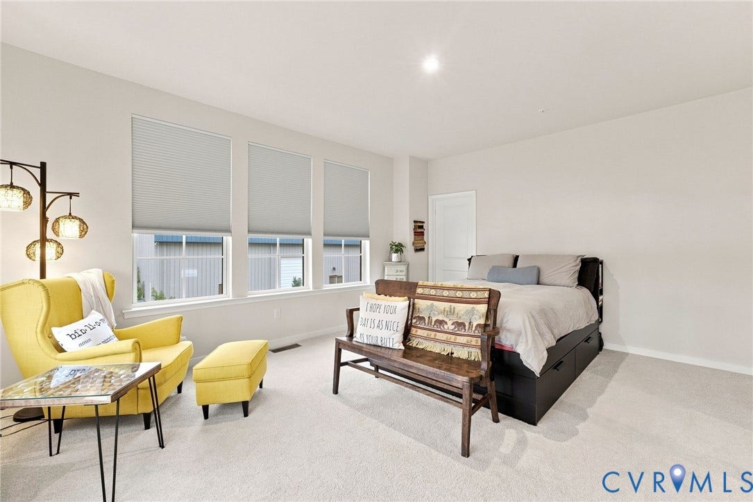 2445 Ownby Lane, #B15, Greater Scott's Addition, Richmond, VA 23220 Three large windows with cellular motorized shades