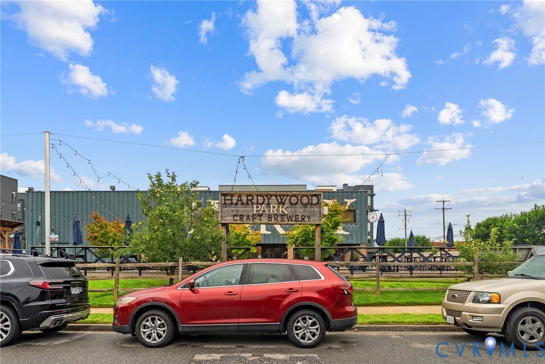 2445 Ownby Lane, #B15, Greater Scott's Addition, Richmond, VA 23220 Nearby Hardywood Park Craft Brewery and parking