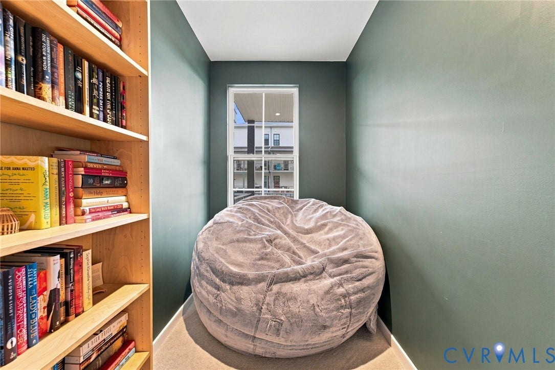 2445 Ownby Lane, #B15, Greater Scott's Addition, Richmond, VA 23220 Built-in shelving with light wood finish