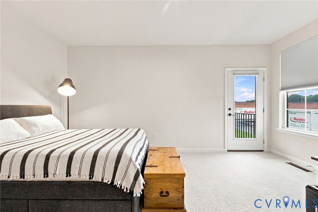 2445 Ownby Lane, #B15, Greater Scott's Addition, Richmond, VA 23220 Plush carpeting and a white wall finish
