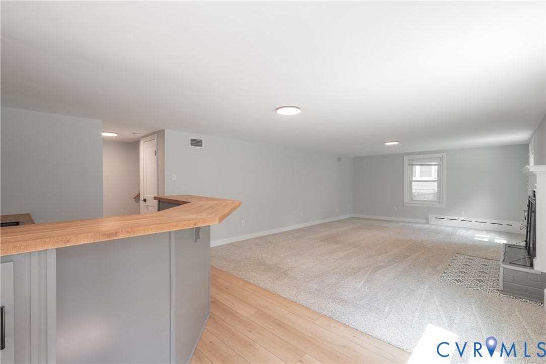 5709 Monument Avenue, Richmond, VA 23226 Rec Room and Bar with great space for entertaining and family time