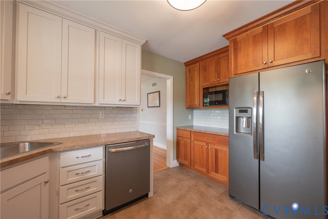 5709 Monument Avenue, Richmond, VA 23226 Kitchen featuring ample storage and prep areas