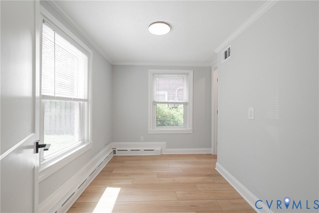 5709 Monument Avenue, Richmond, VA 23226 Office/Bedroom off the Rec Room with a full bath