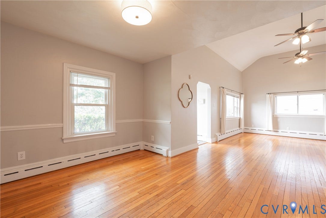 5709 Monument Avenue, Richmond, VA 23226 Open large living and dining rooms great for entertaining family and friends.