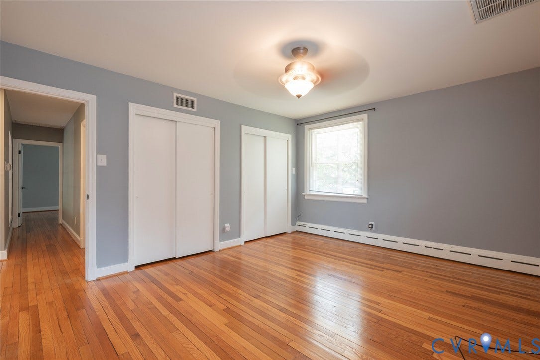 5709 Monument Avenue, Richmond, VA 23226 Hardwood flooring, ceiling fan, two closets