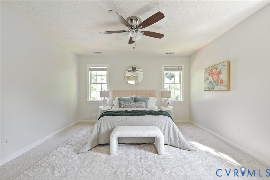 6318 Bergen Drive, Richmond, VA 23225 Primary bedroom