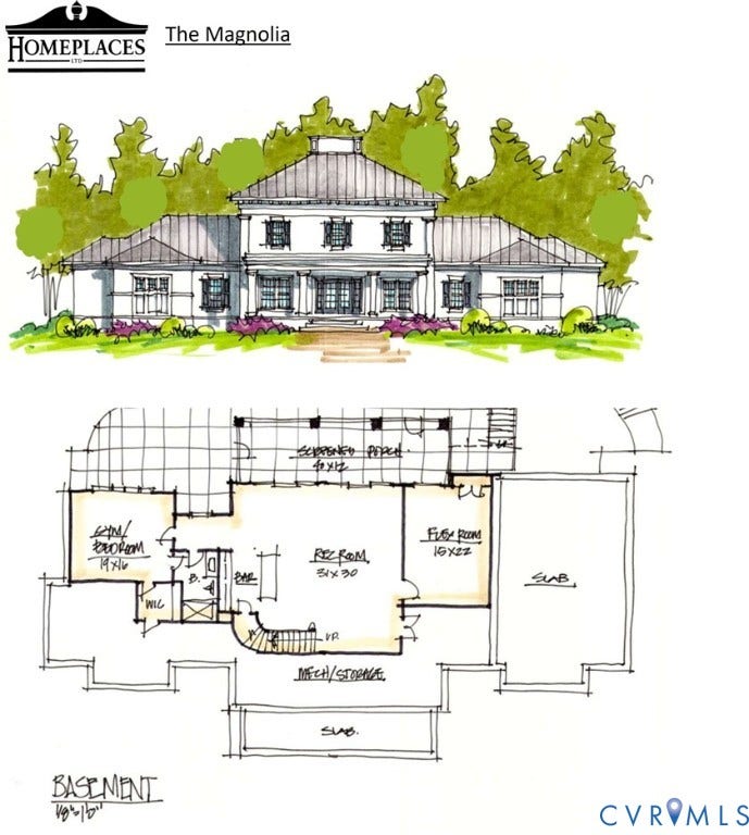 99 Kinloch Lane, Kinloch, Manakin Sabot, VA 23103 Floor plan