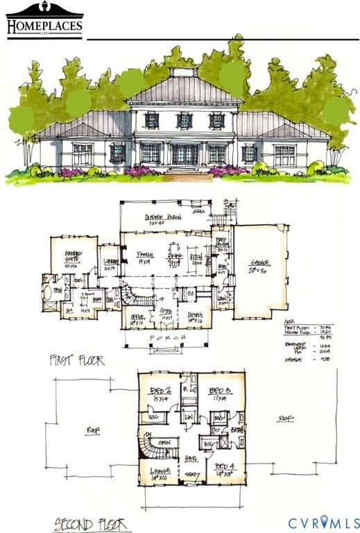 99 Kinloch Lane, Kinloch, Manakin Sabot, VA 23103 Floor plan