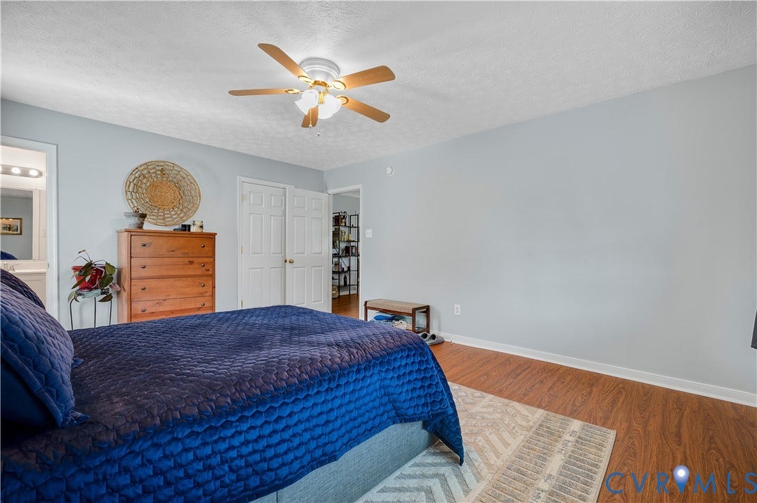 3117 Pinefields Drive, Henrico, VA 23231 Primary Bedroom, Wood-finish flooring throughout