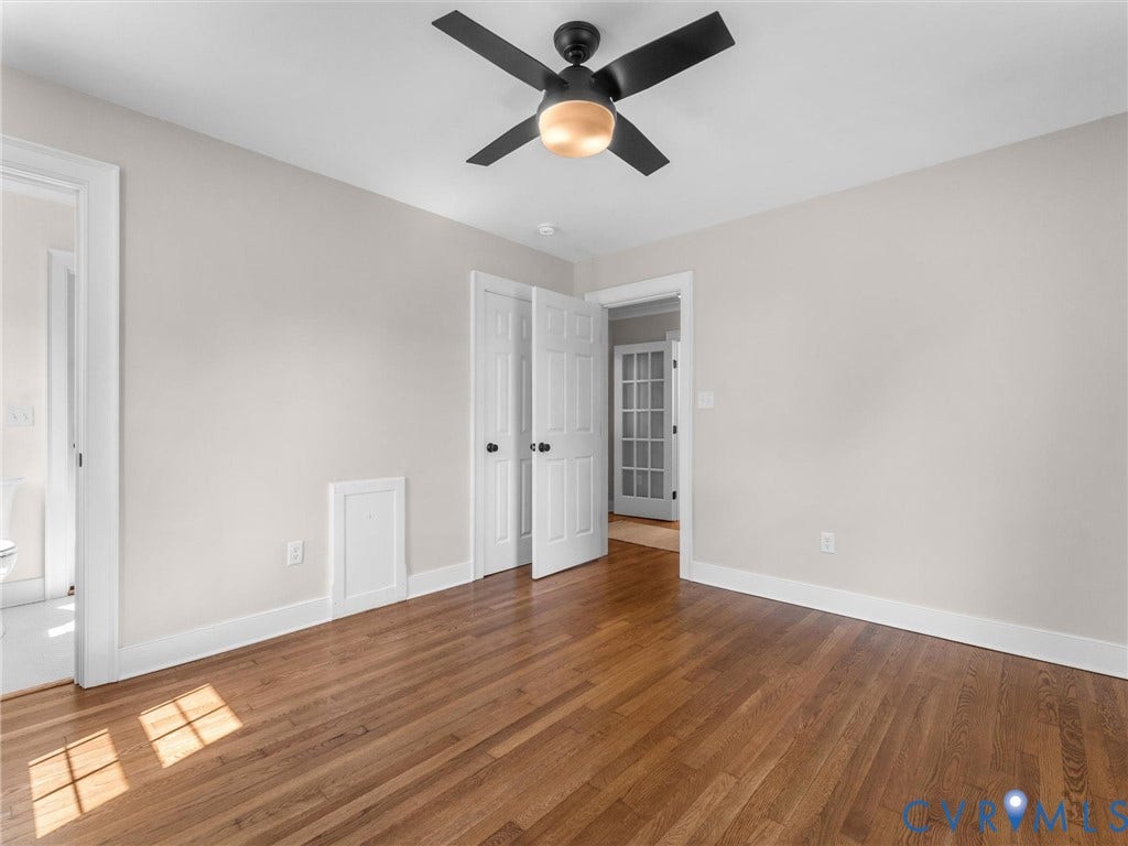 906 Maple Avenue, Richmond, VA 23226 Second bedroom off the entrance foyer